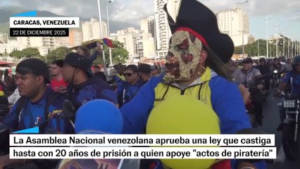 Asamblea venezolana aprueba ley que da 20 años de cárcel a quien apoye ...