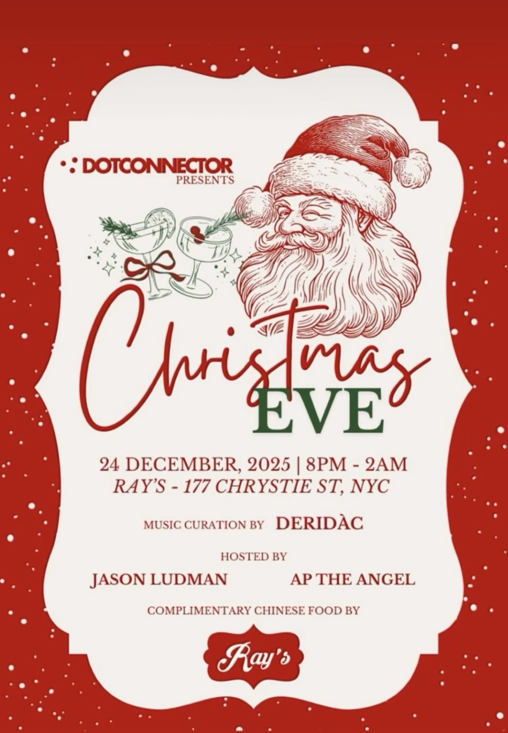 Christmas eve chinese food