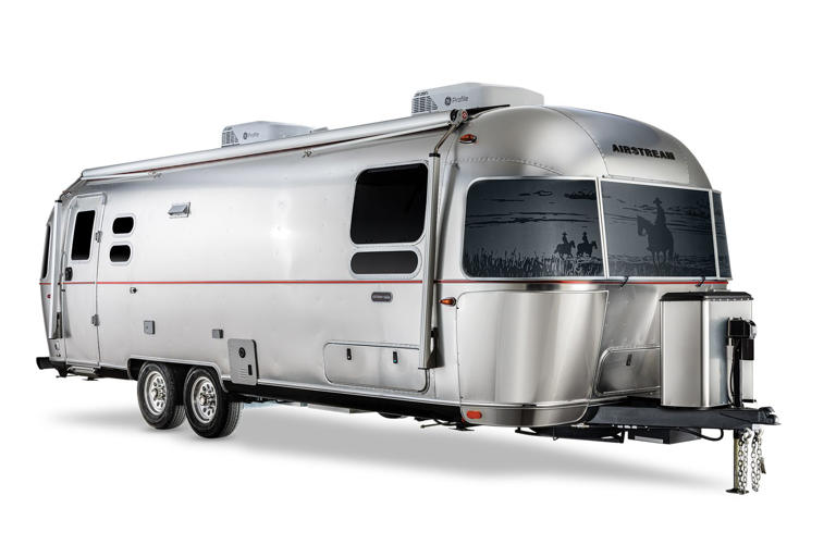 Airstream x Stetson x 6666 Ranch trailer captures the American pioneer ...