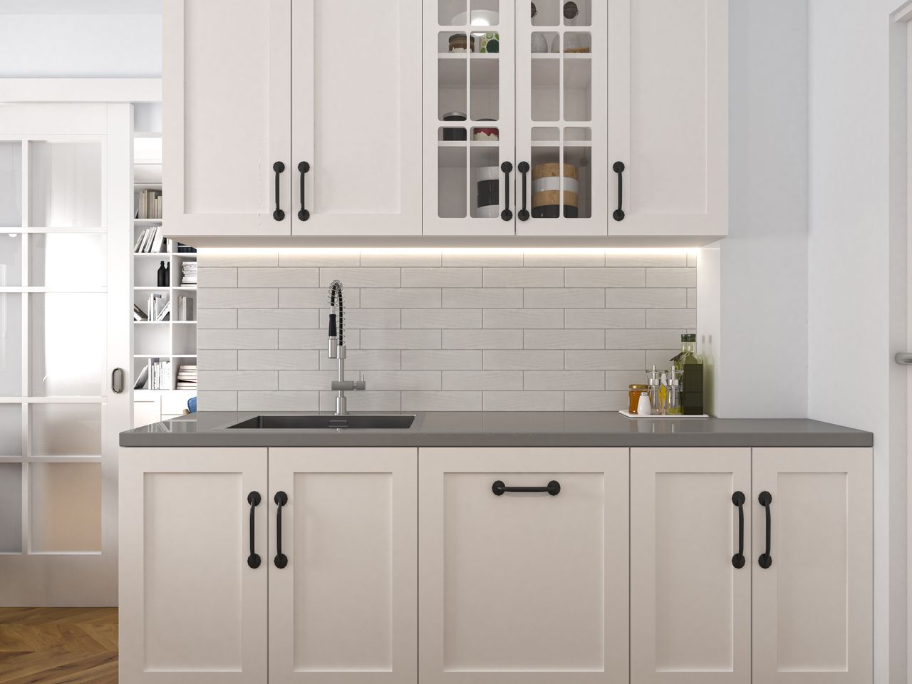 Shaker cabinets