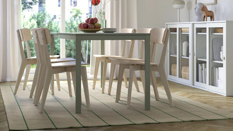 15 IKEA rugs that make dining room cleanup easier