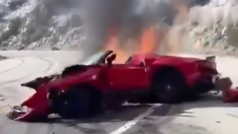 Call of Duty co-creator dies in fiery Ferrari crash caught on video