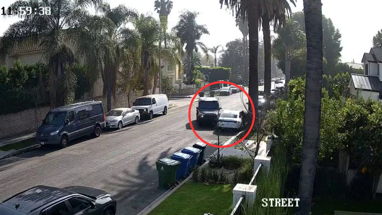 Sherman Oaks mom rams burglars' car to protect family from home invasion