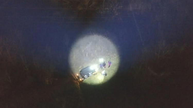Oldham County first responders use drone to find missing man