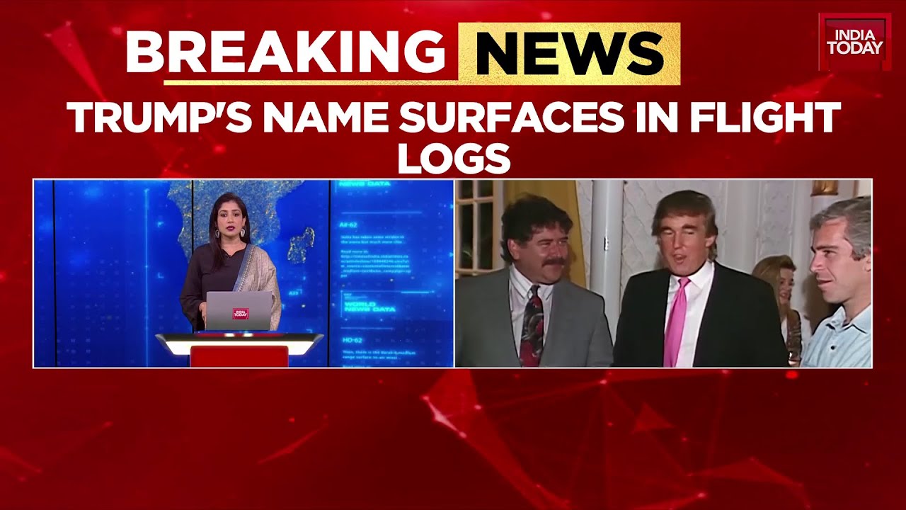 New Epstein files reveal Donald Trump took 8 flights on private jet ...
