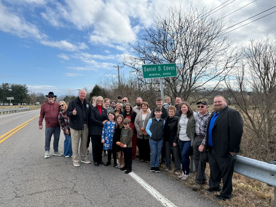 Bridge on Old State Rt. 34 dedicated to late Washington Co ...