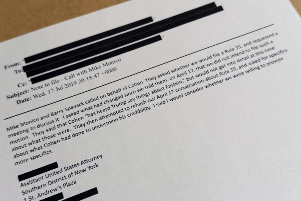 DOJ erroneously discloses information meant to be redacted from Epstein files<br>