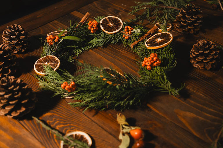 3. Camino de mesa vegetal