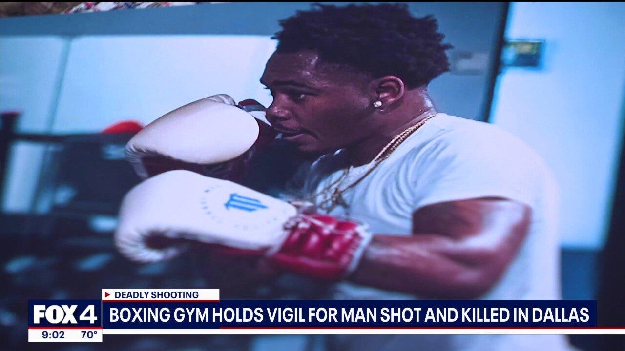 Aspiring pro boxer killed as police search for suspect