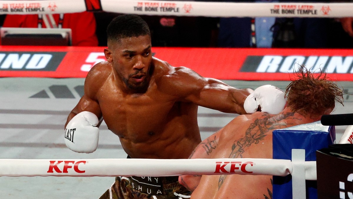 Anthony Joshua perderá la mitad de su premio tras vencer a Jake Paul ...