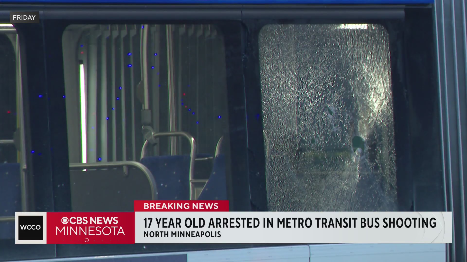 Teen arrested, suspected of Metro Transit bus shooting