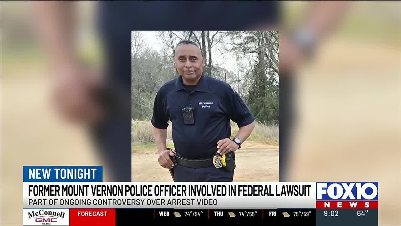 Former Mount Vernon police officer involved in federal lawsuit
