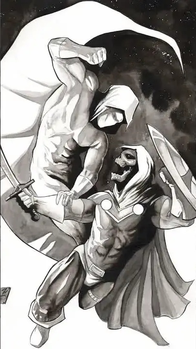 This is why Taskmaster refuses to fight Moon Knight!