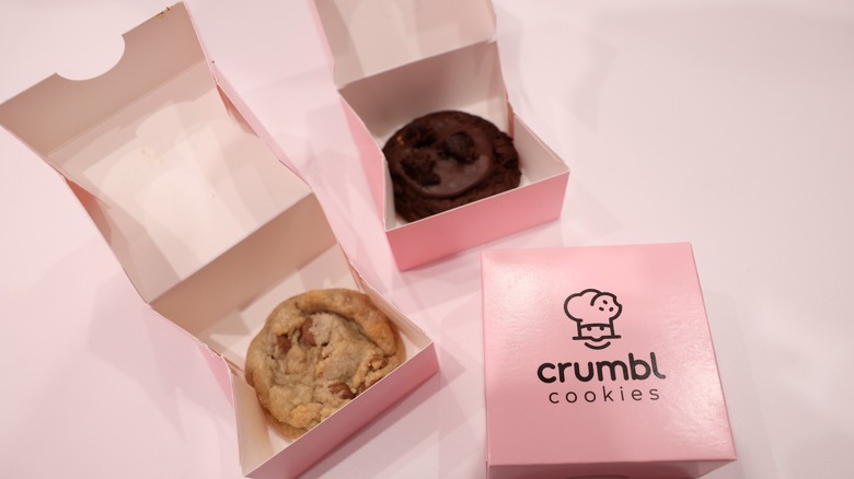 How many mini Crumbl cookies equal a regular-sized one?