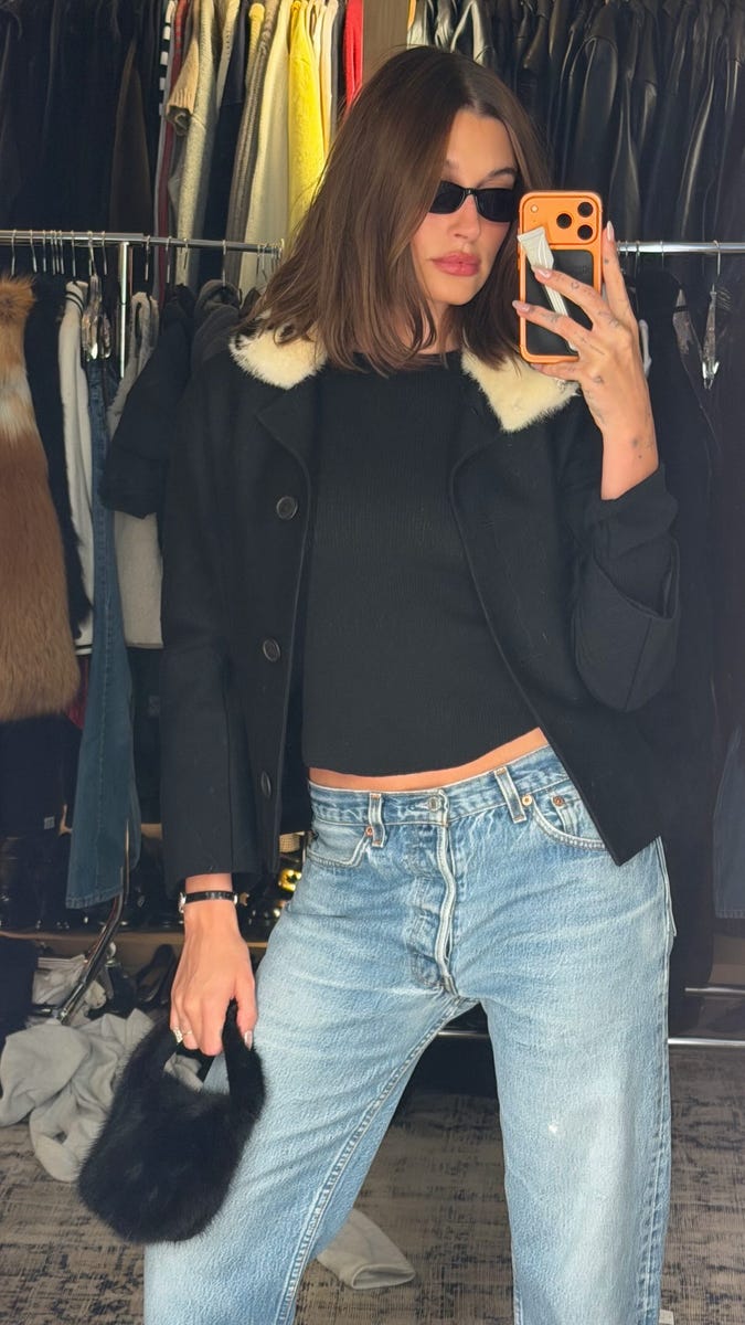 Hailey Bieber’s Playboy hat and micro shorts defy the seasonal status quo