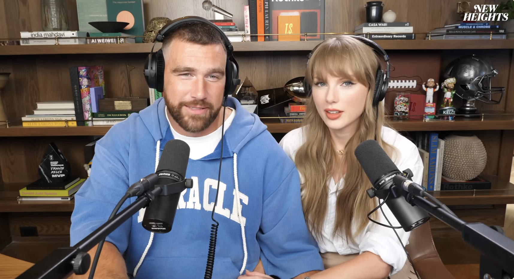 The biggest ‘New Heights’ guests of 2025: Taylor Swift and more