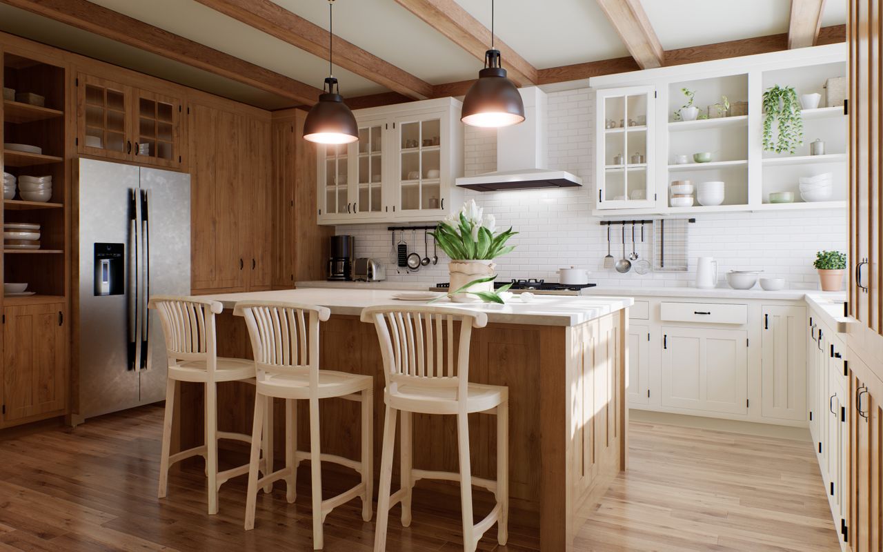 Wood kitchen