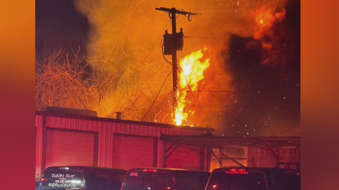 Arlington Fire Department responds to several overnight fires