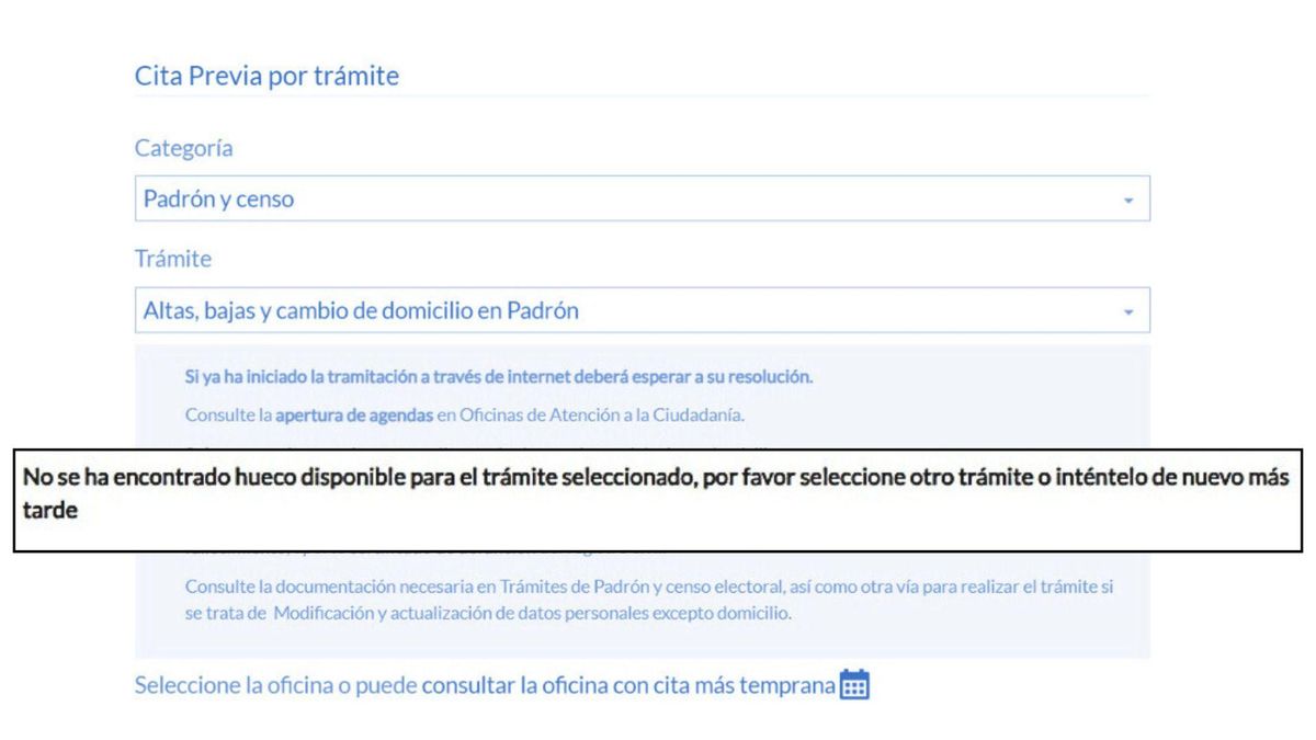 La difícil misión de conseguir cita para empadronarse en Madrid: "Llevo ...
