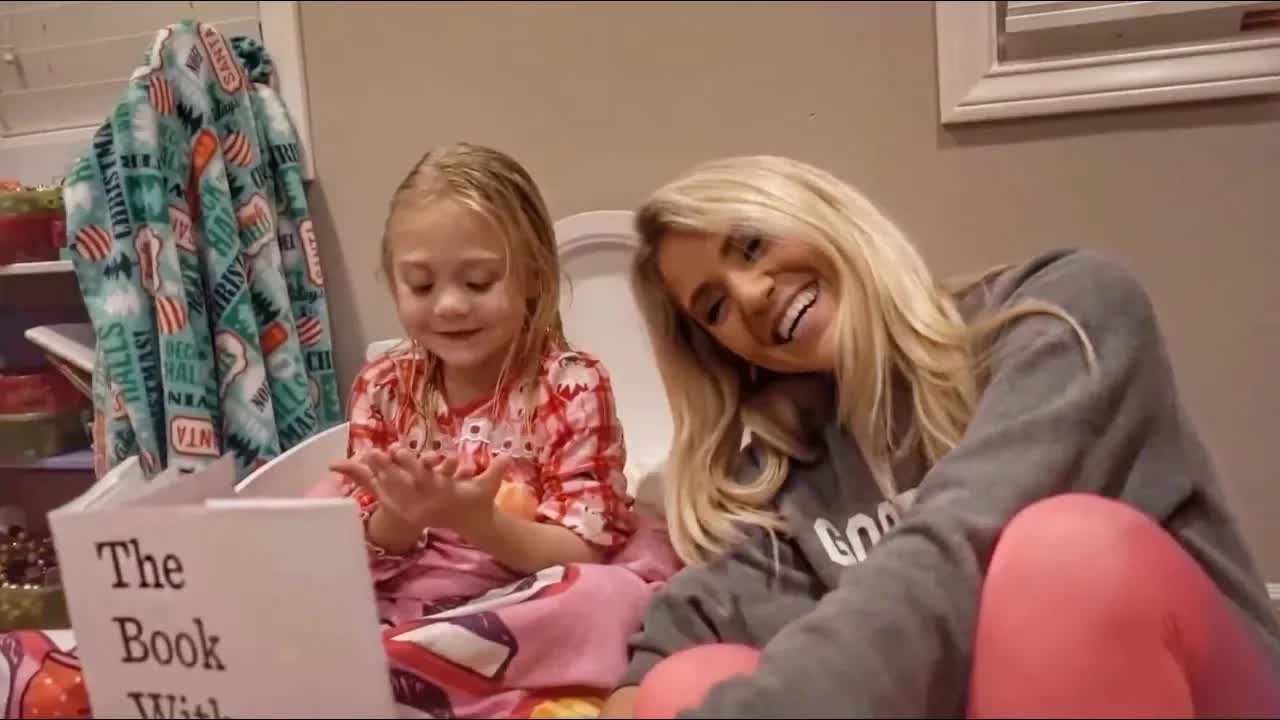 Our night time routine!