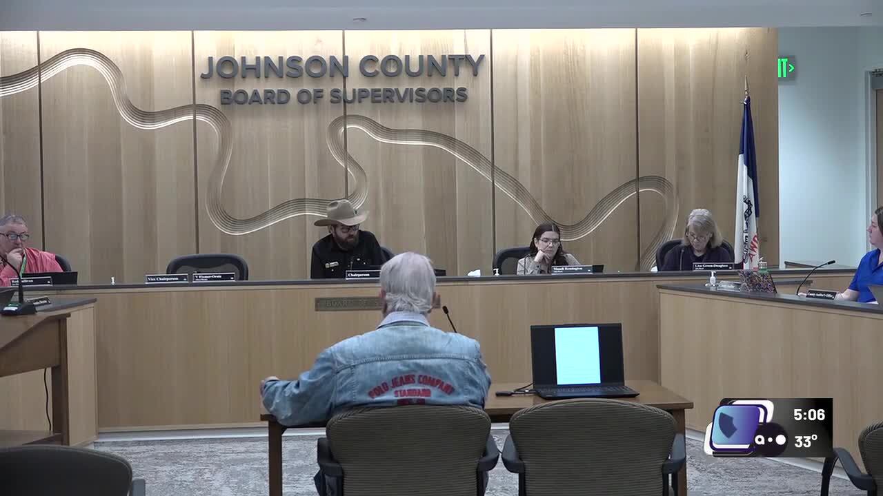 Johnson County supervisors discuss skipping annual raise