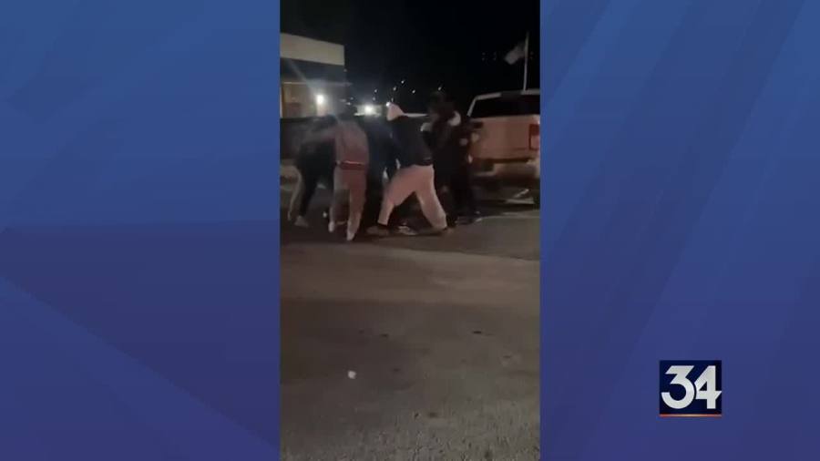Student in basketball brawl video says he was an innocent victim