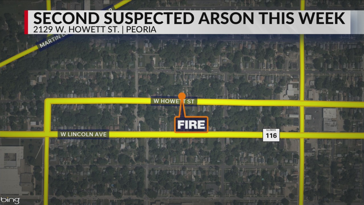 South Peoria home suffers $60K arson damage, no injuries