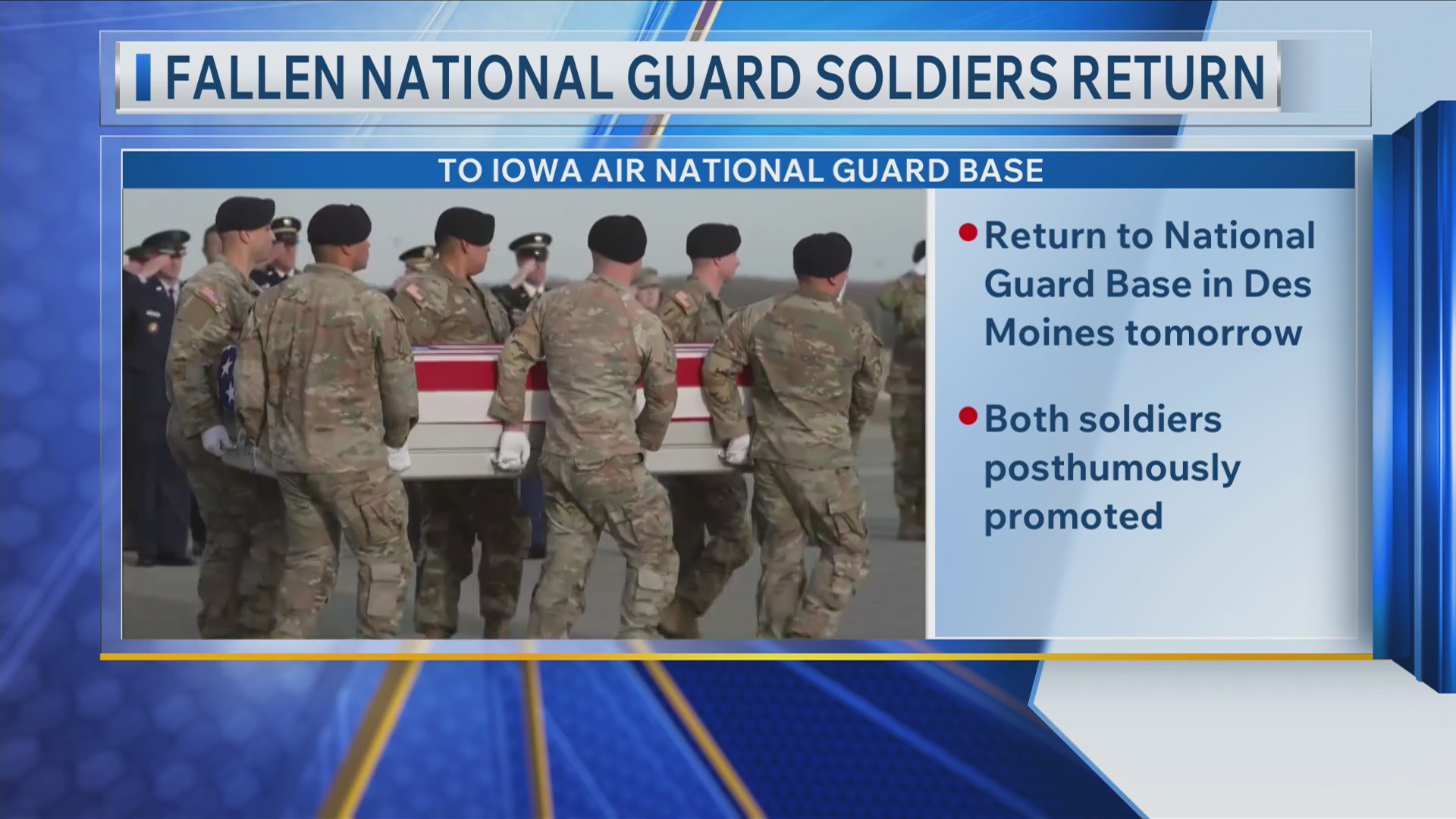 Fallen National Guard soldiers return