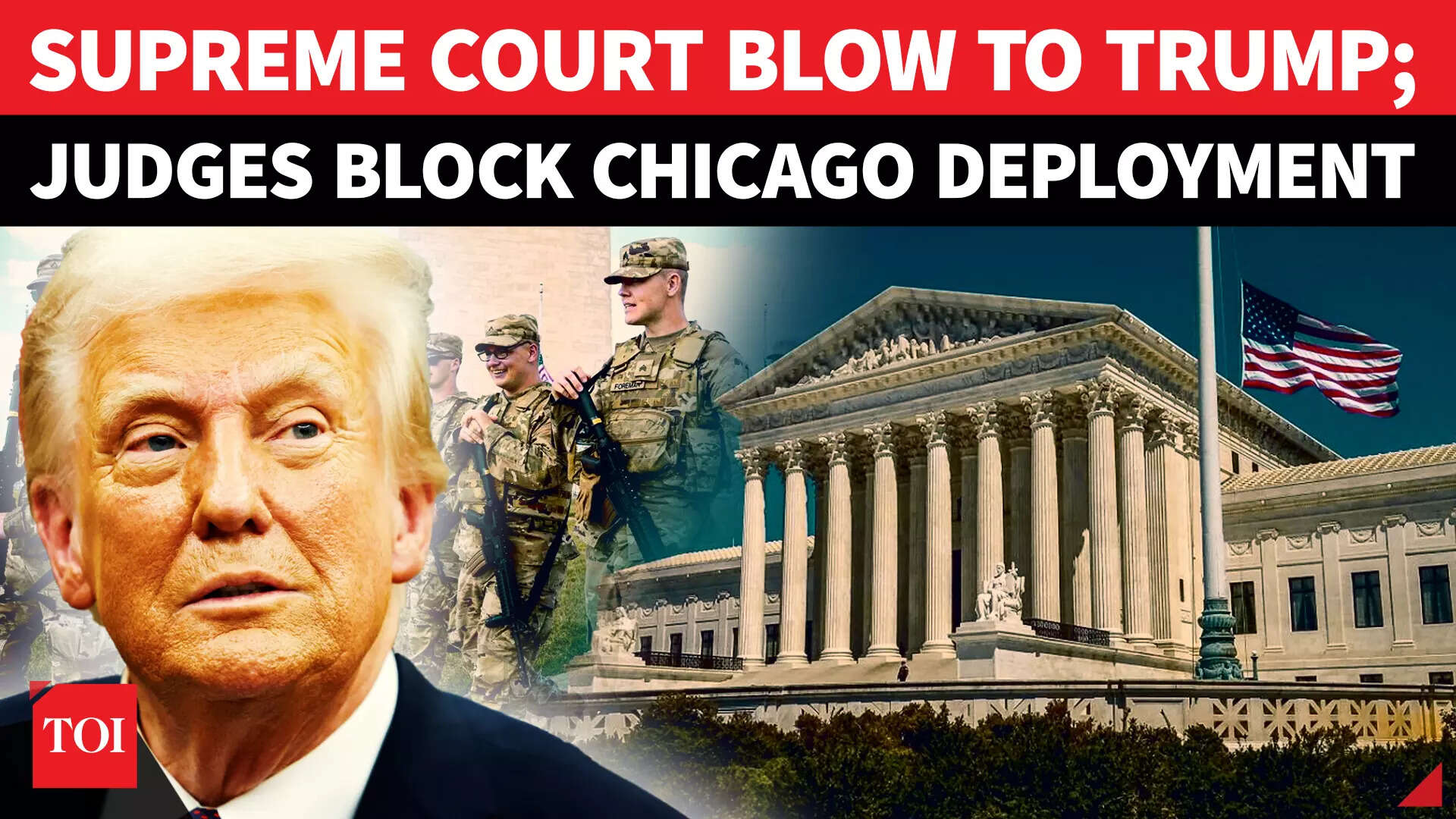US Supreme Court blocks Trump from deploying troops to Chicago; setback ...