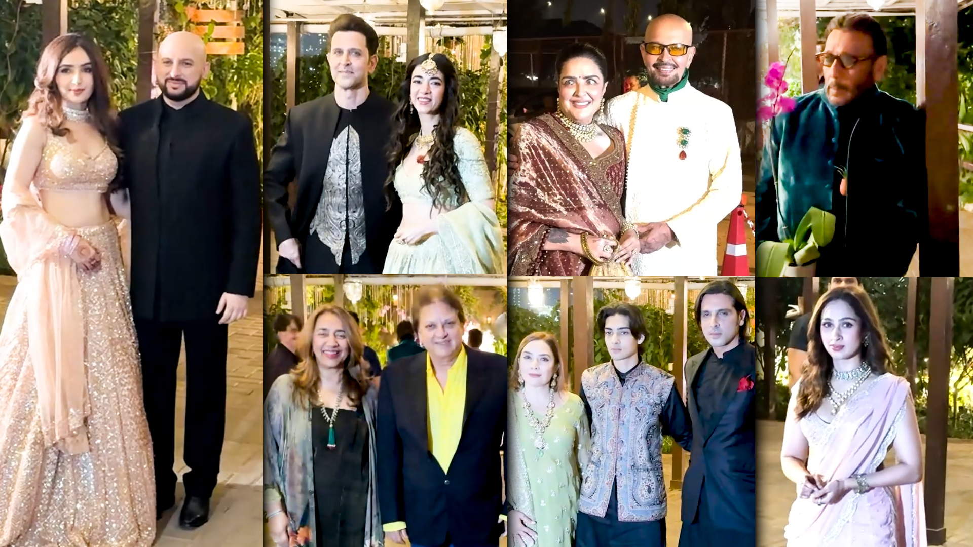 Roshan family celebrates Eshaan Roshan's wedding: Hrithik, Rakesh ...