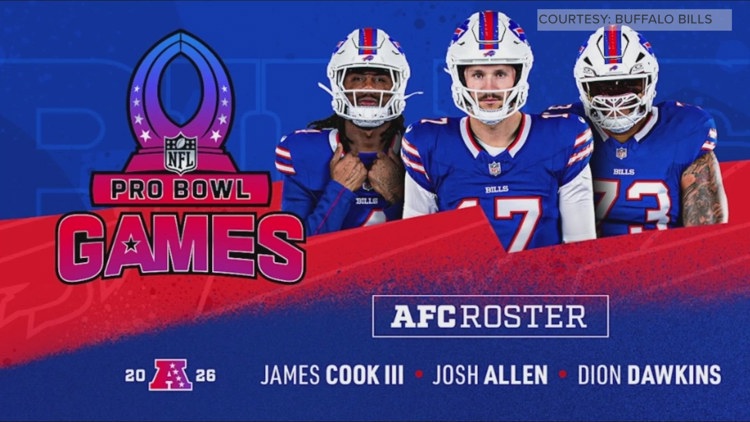 Three Buffalo Bills named to NFL Pro Bowl