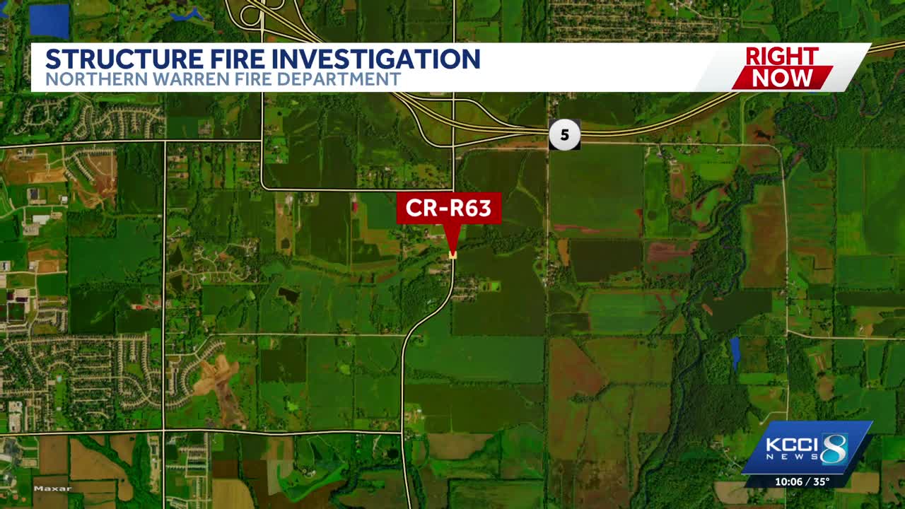 Fire investigation underway in rural Warren County