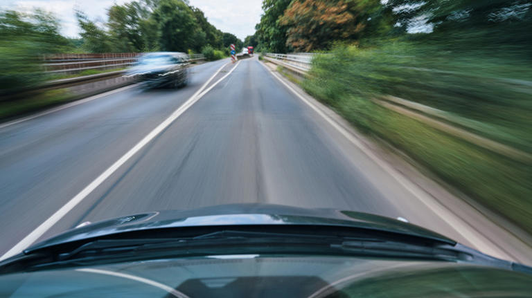 Can you break the speed limit to keep up with traffic?