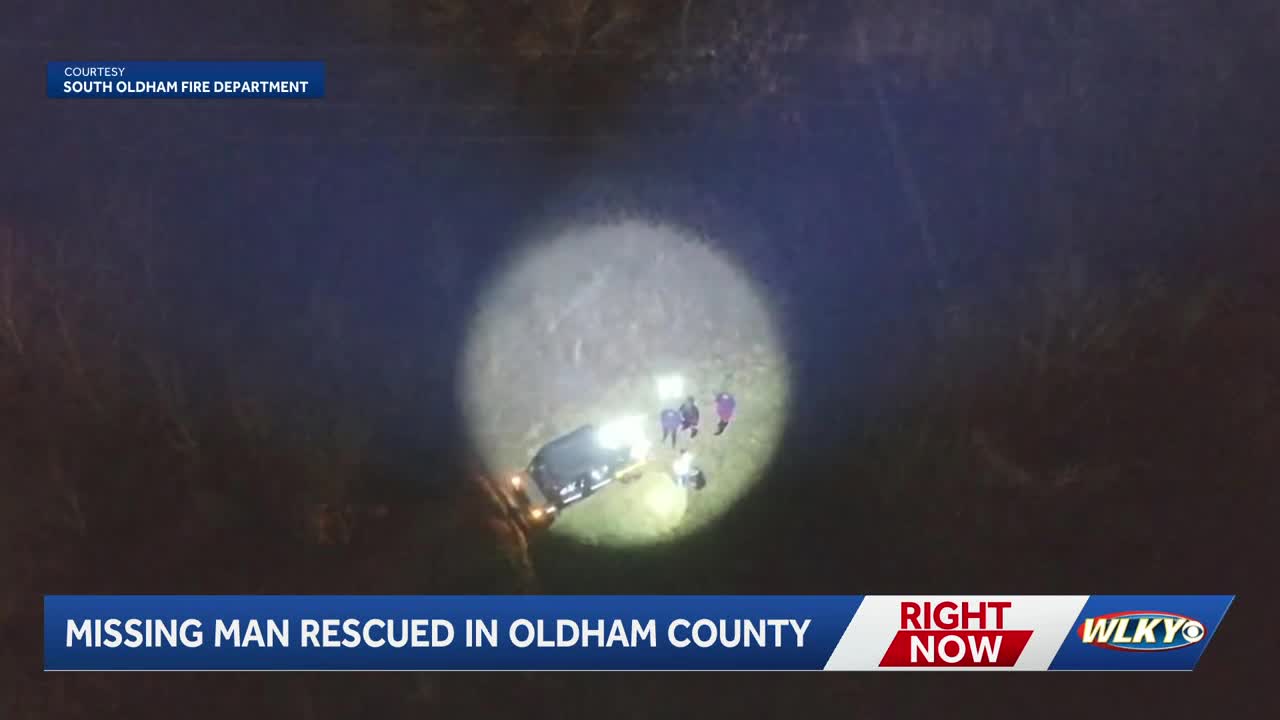 Oldham County Task Force rescues man who was missing for more than 24 hours