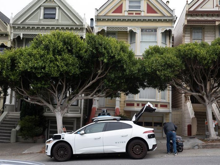 Waymo explains why its robotaxis clogged San Francisco streets during a ...