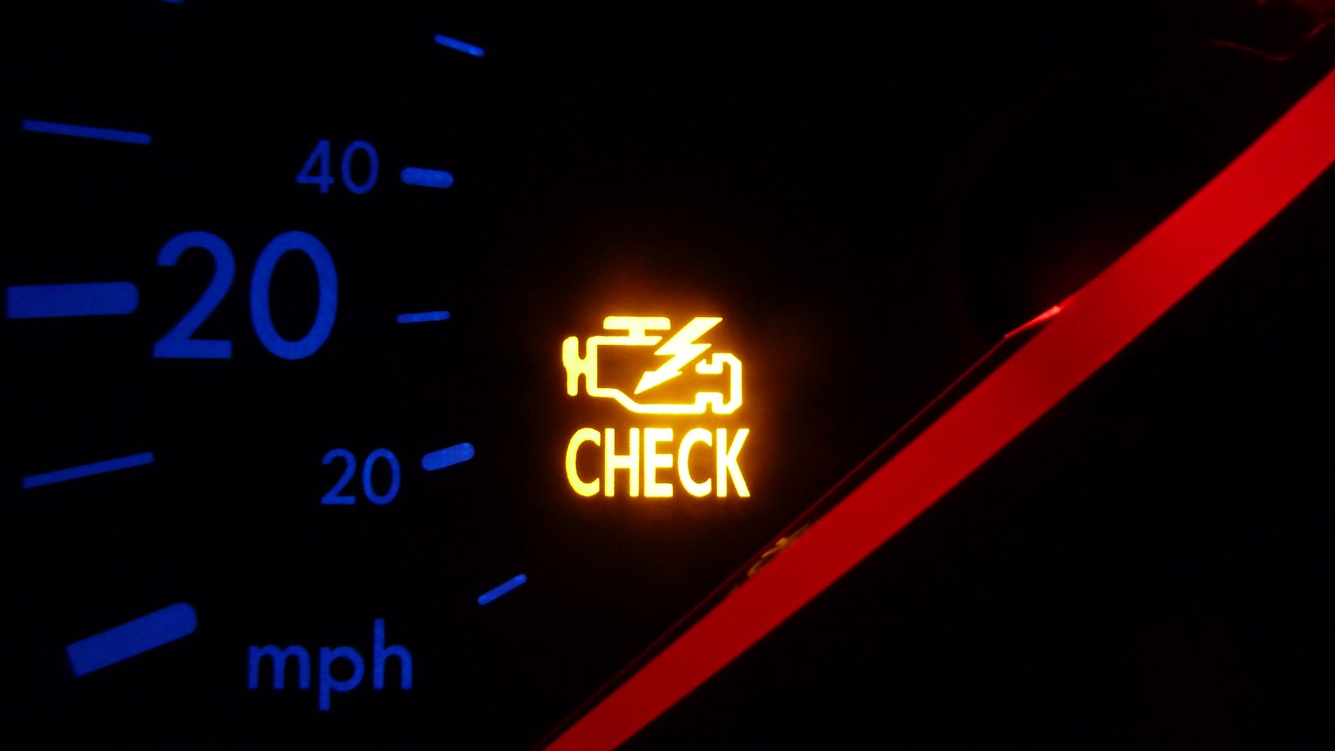 My check engine light came on hours before a road trip. Should I still go?