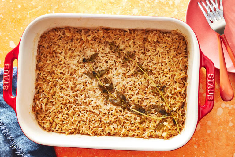 Everyone is making this old-school stick of butter rice recipe again