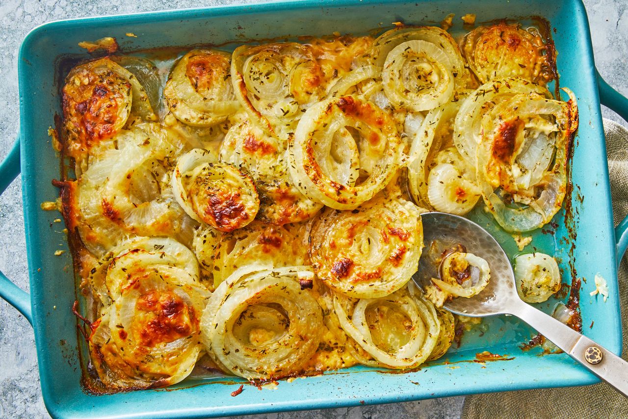 Southern Living Tennessee Onions after baking