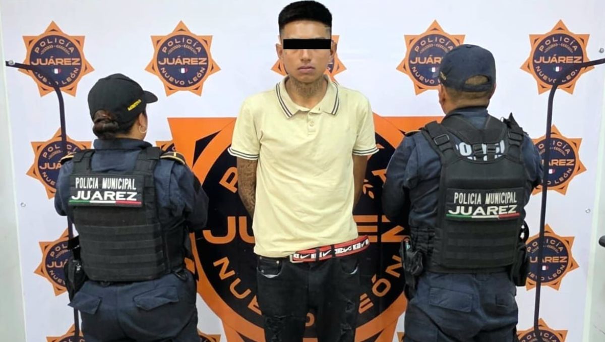 Detienen a joven con droga en colonia Montebello en Juárez, NL