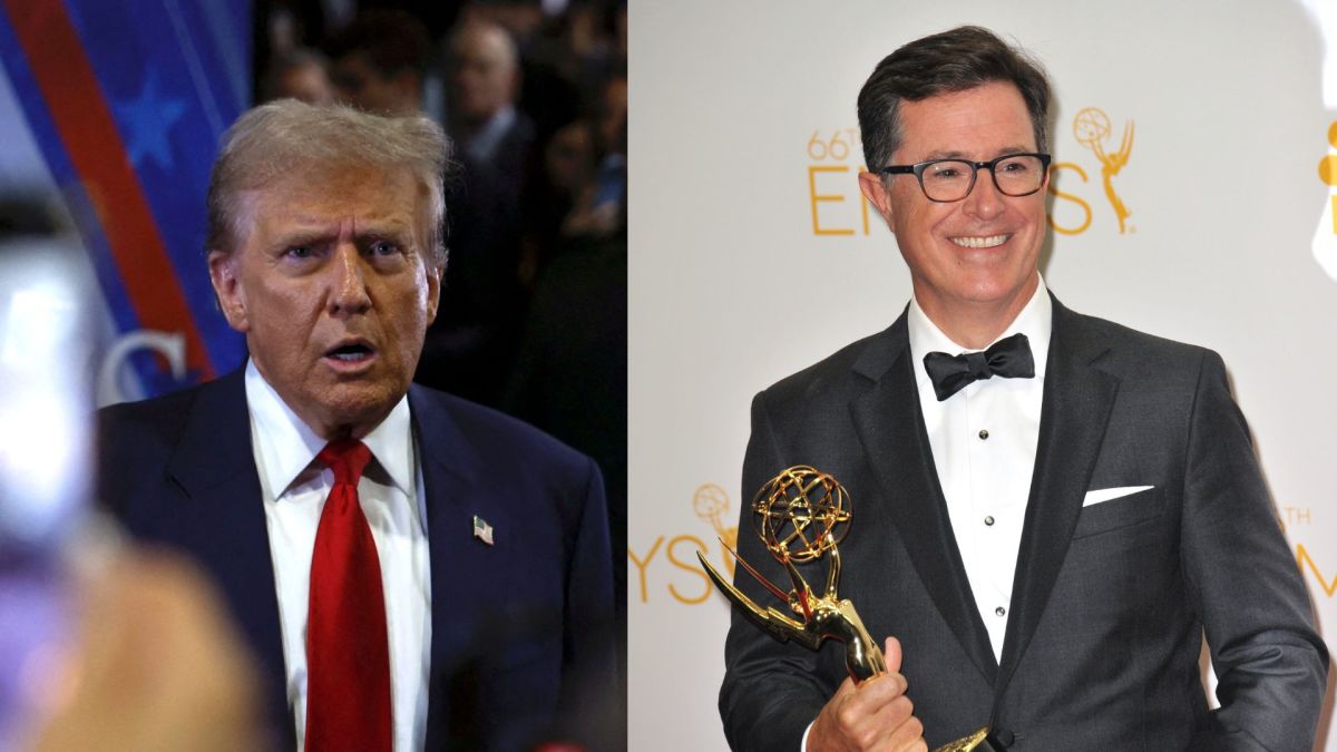 Trump calls Colbert 'a dead man walking,' says CBS should 'put him to ...