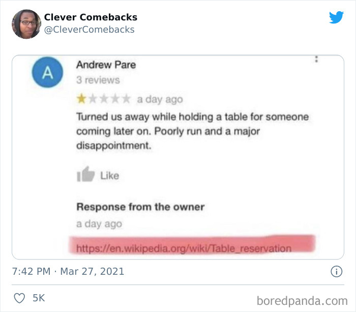 This Twitter Page Documents Only The Most Savage Yet Also Clever ...