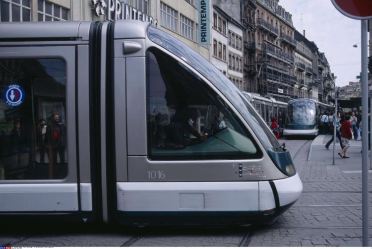 Voiture de Tramway [tramcar] Stock Photo - Alamy