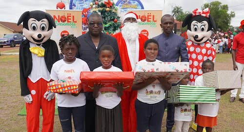 Les enfants de Fougamou dans la ferveur de « Noël Ensemble » du couple présidentiel