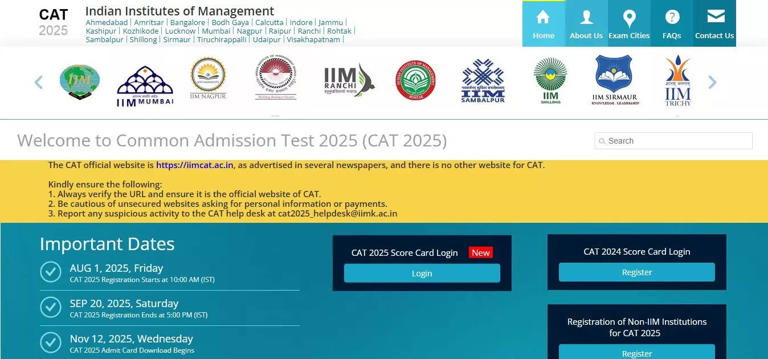 CAT 2025 result released at iimcat.ac.in: Direct link to download ...