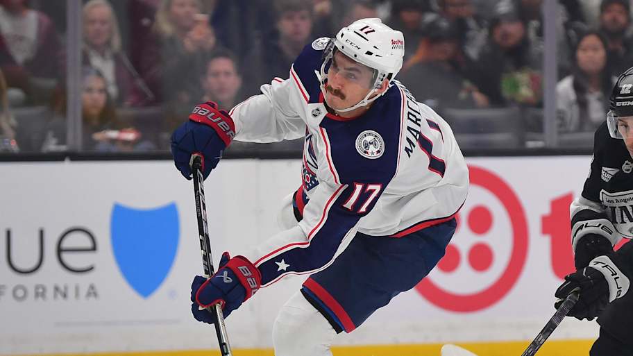 Mason Marchment making impact for Blue Jackets after trade