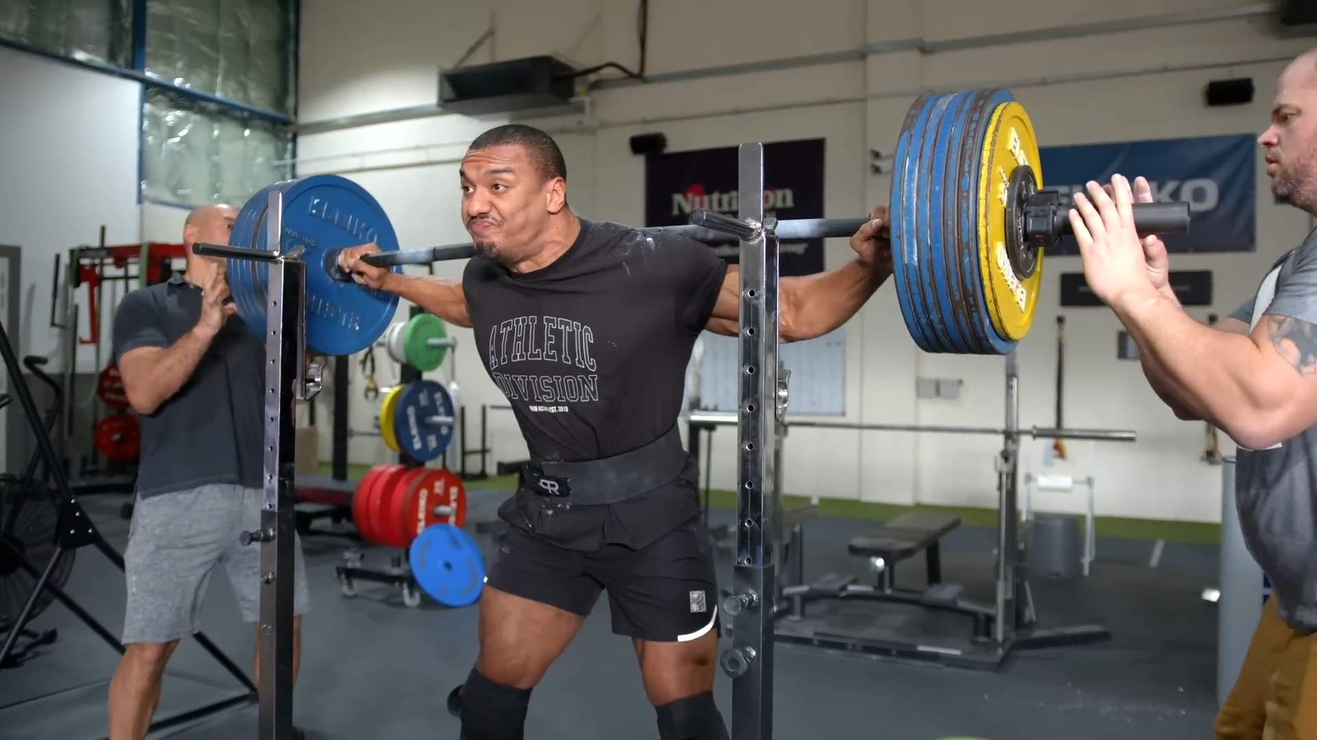 What happens when you do a 5-rep squat AMRAP on TRT