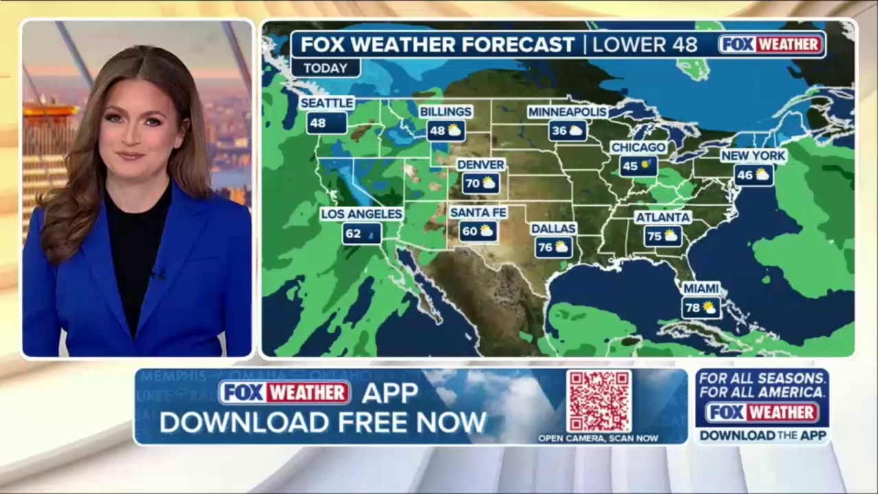 Weather in America: December 24, 2025