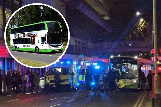 Police issue update after woman hit by bus in shock Southend crash