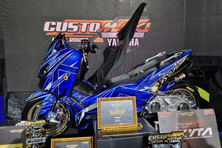 Cerita pemenang modifikasi XMax asal Medan yang kuras kantong hampir Rp 1M