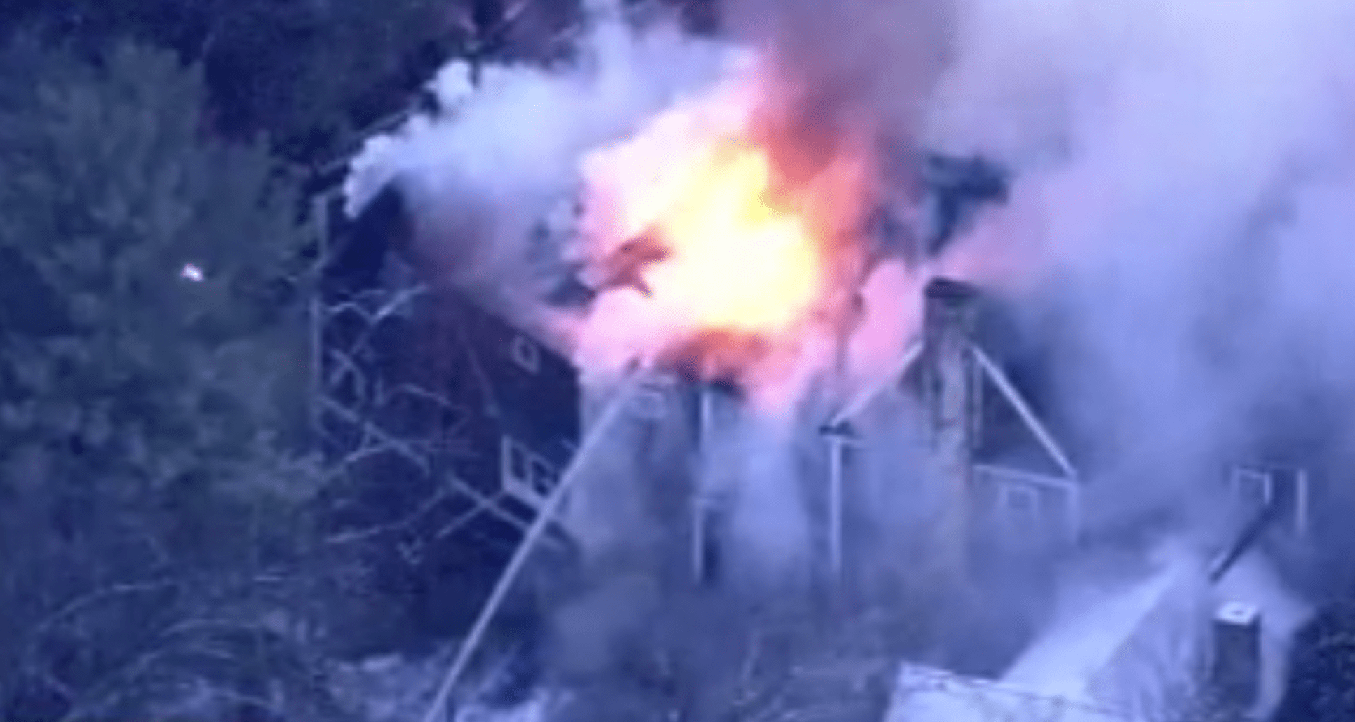 Massive house fire breaks out in Needham